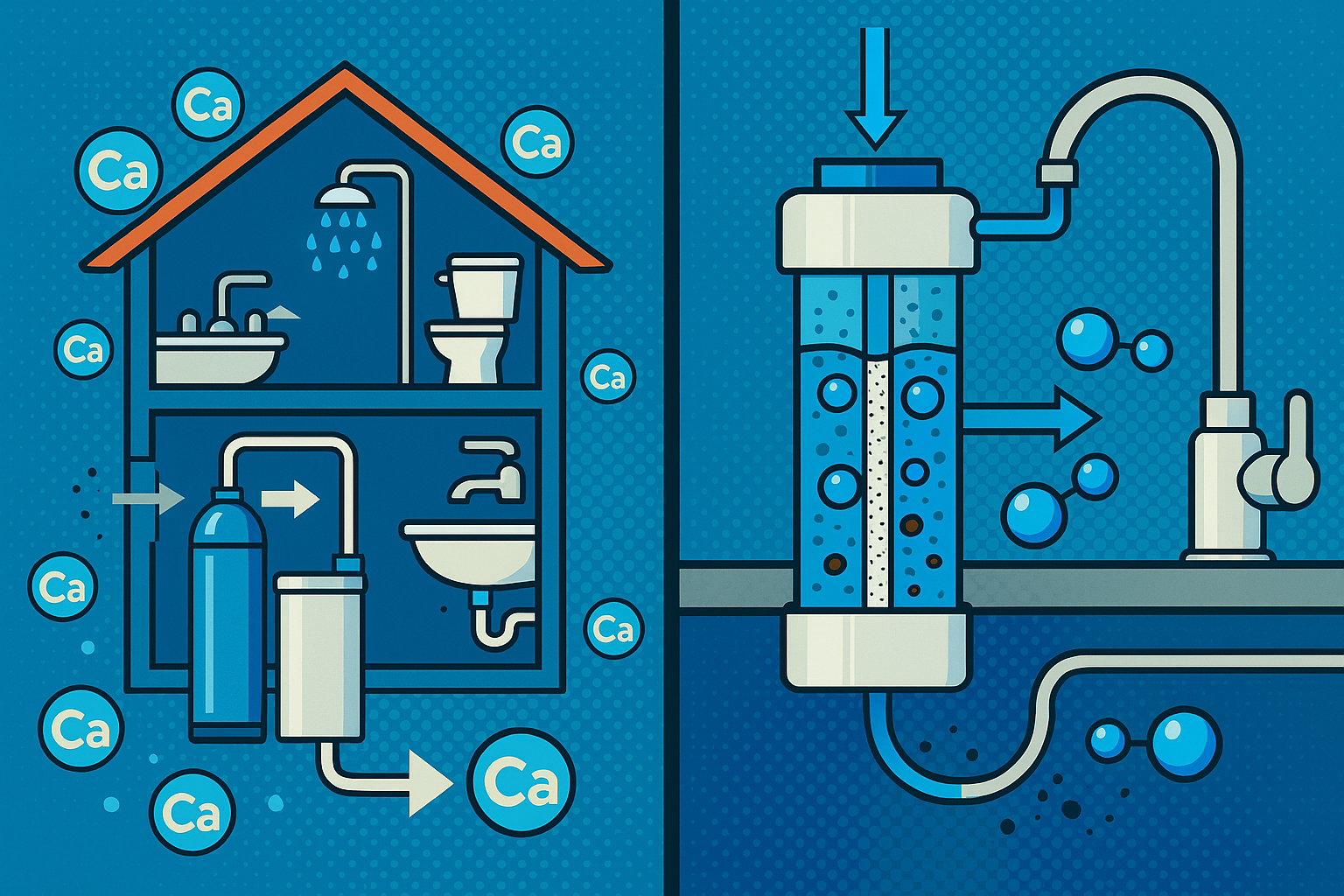 Vízlágyítás házi rendszere