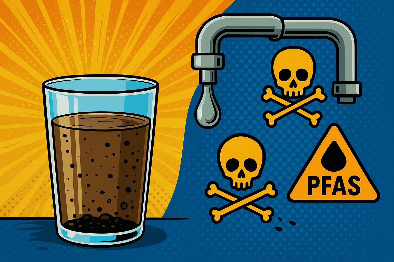 Szennyezett víz, mérgező anyagok