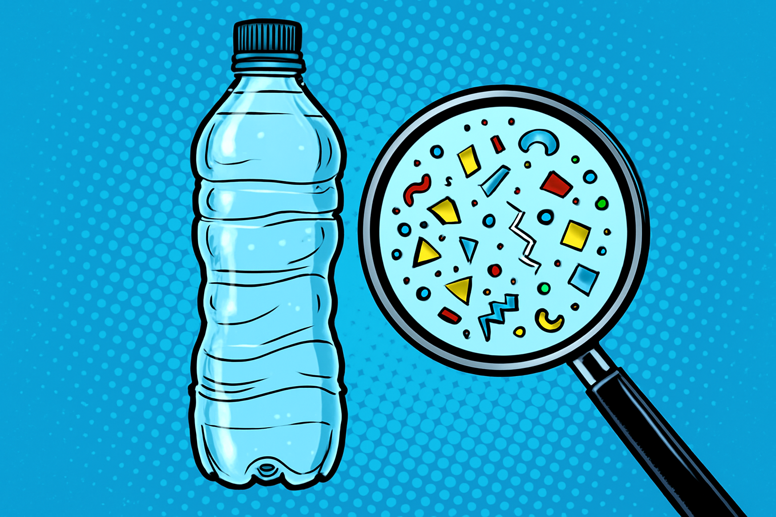 Mikroműanyag a palackozott vízben