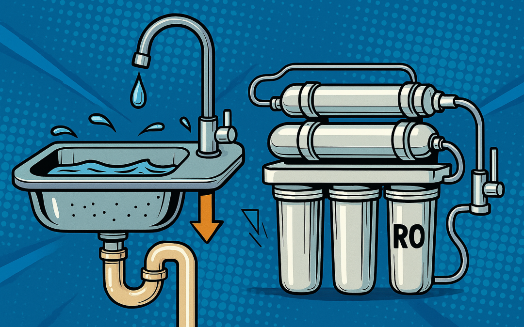 Mi az a „selejt víz” az ozmózis víztisztítóknál, és miért olyan félreértett?