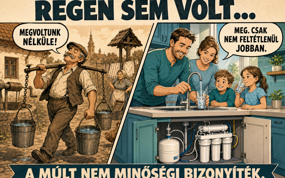 Régen nem volt víztisztító, mégis megvoltunk nélküle